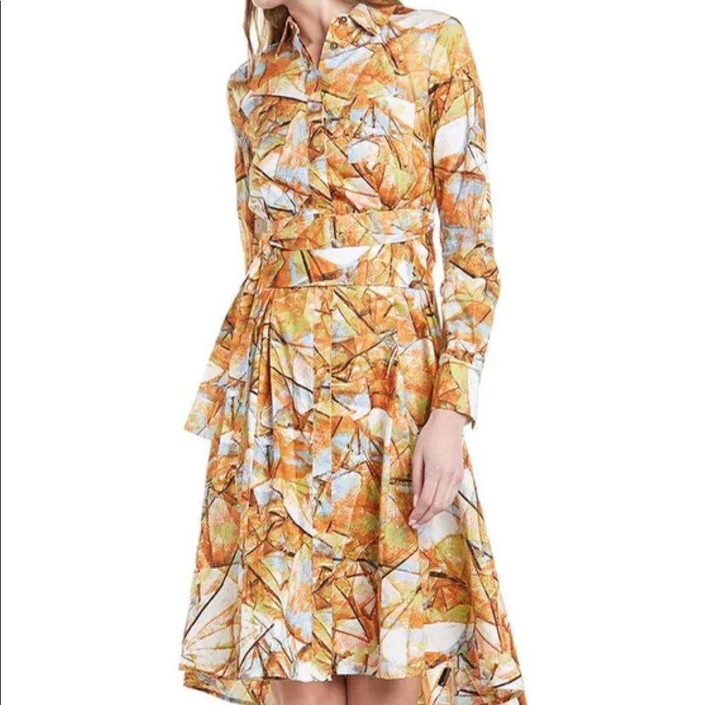 Studio Badgley Mischka long sleeve dress